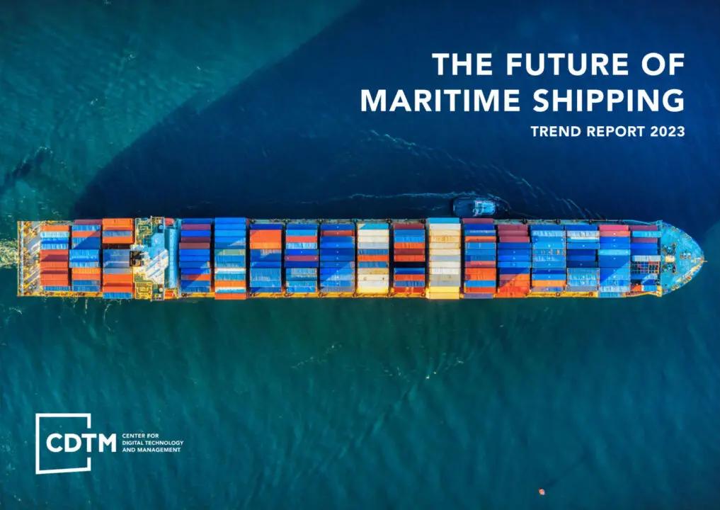 Maritime shipping trend report cover