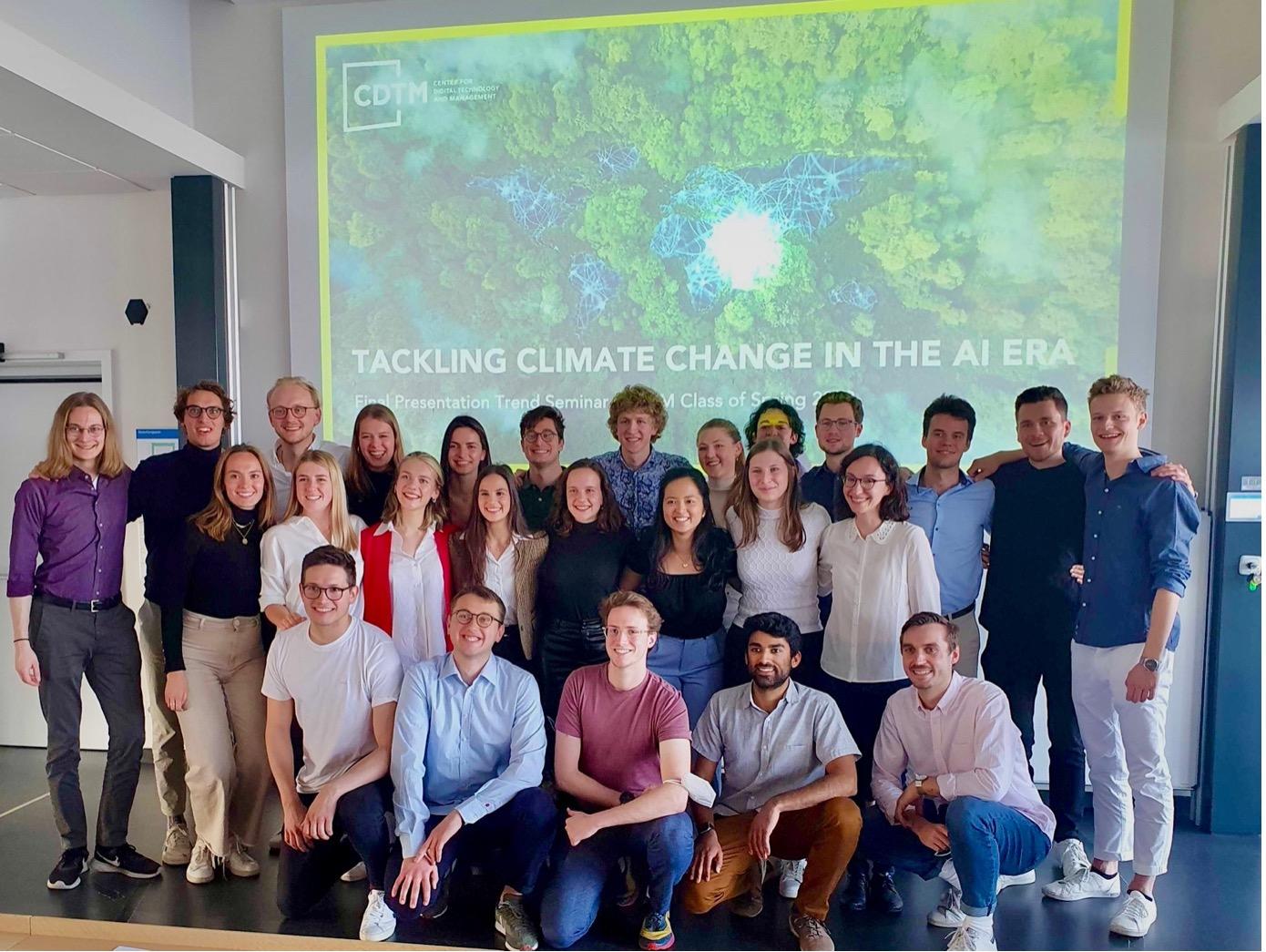 Tackling Climate Change in the AI Era – Trendseminar Spring 2022