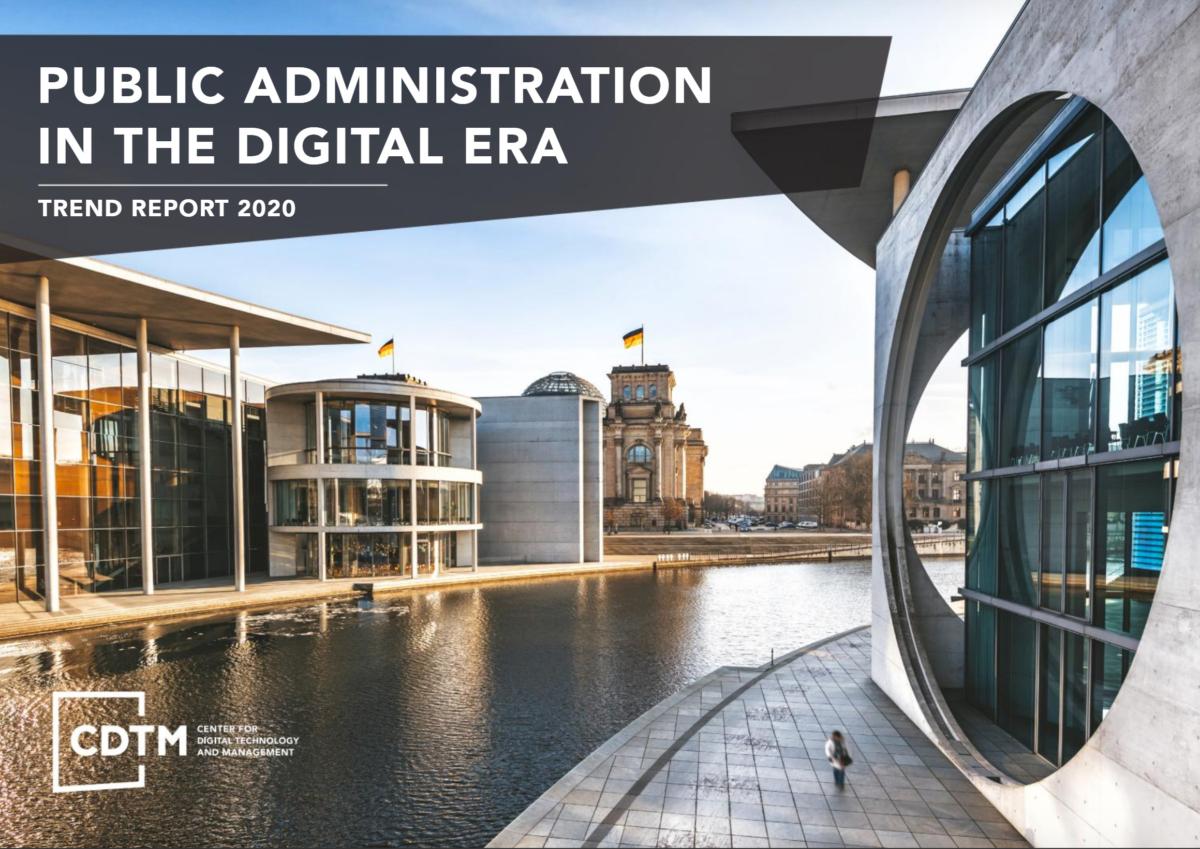 Trend Report Cover public administration in the digital era