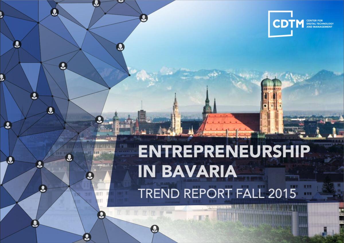 Trend Report Cover Entrepreneurship in Bavaria