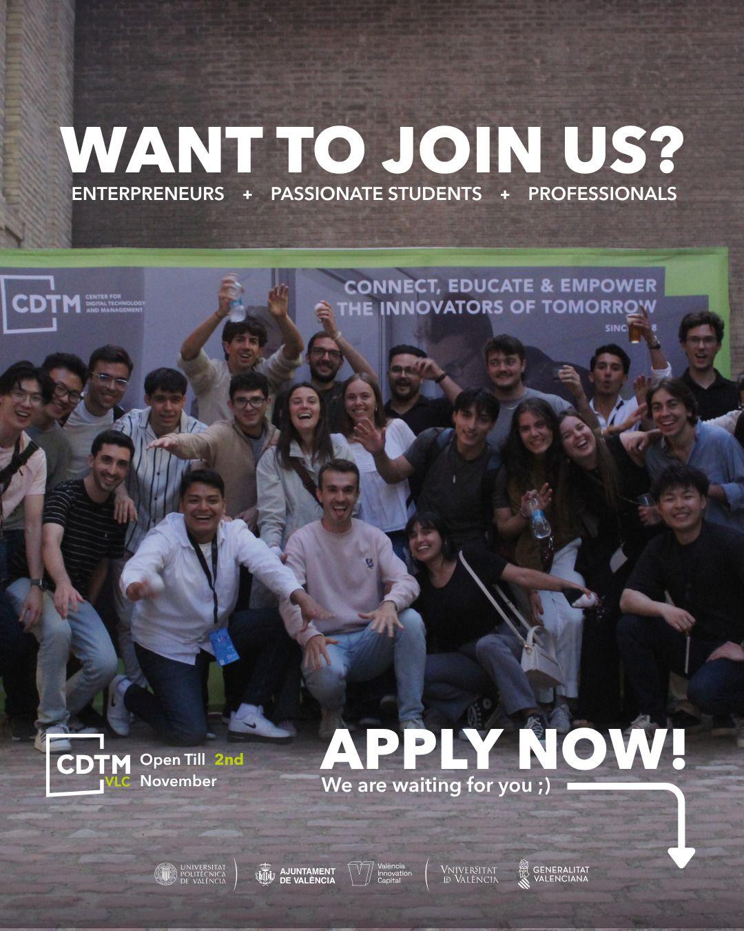 Applications are now open!