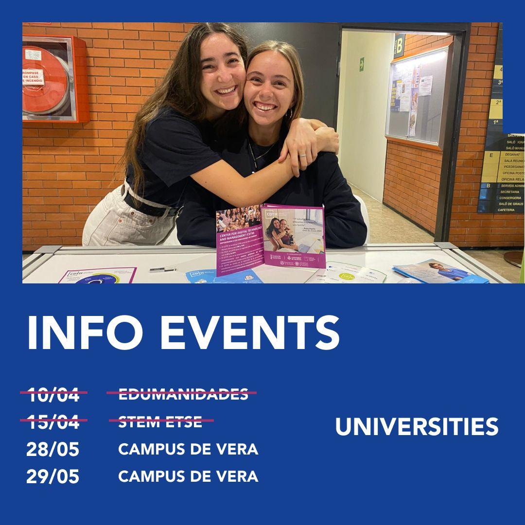 It’s happening — CDTM Info Events are around the corner!