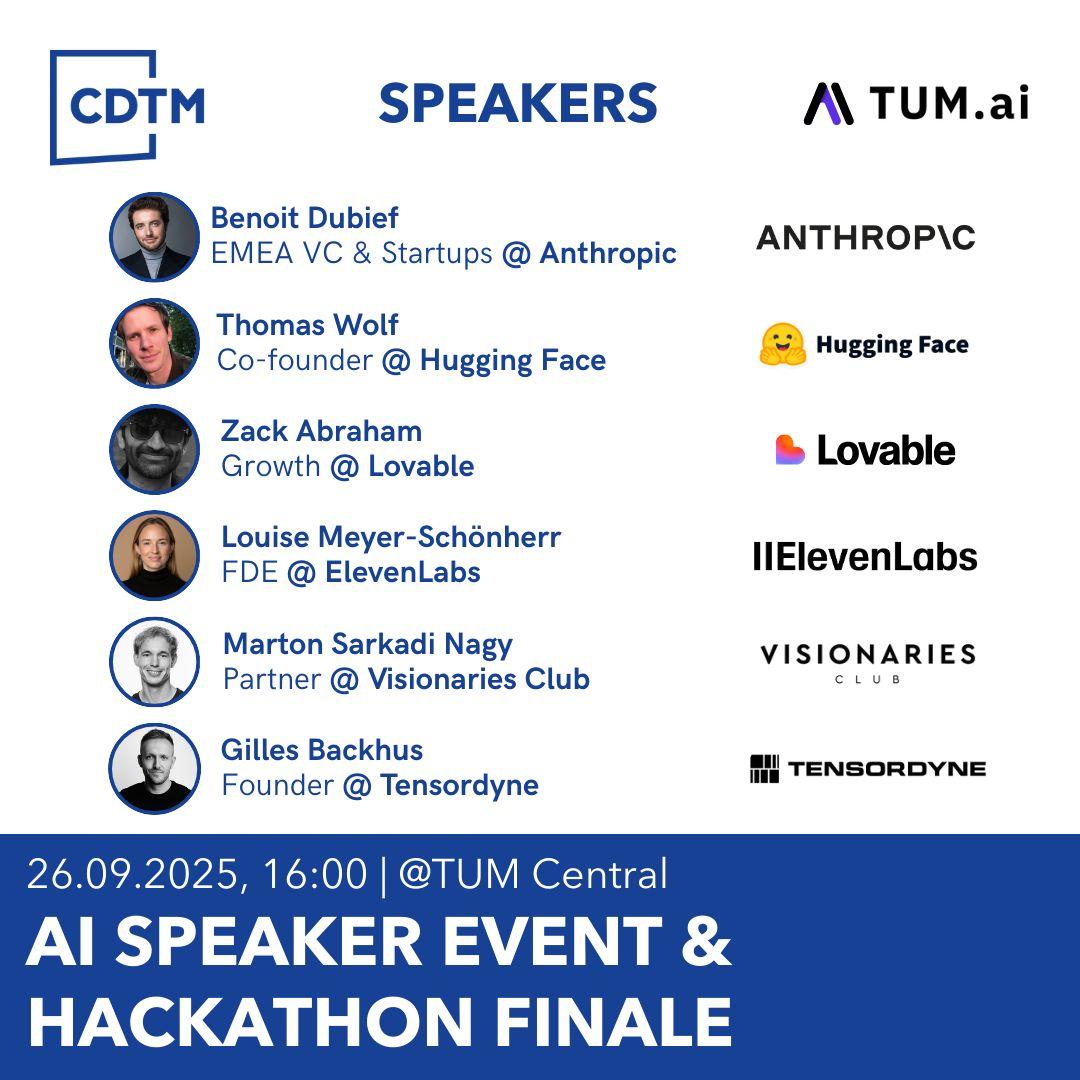 Speaker Announcement | Anthropic Event 26.09 (by Center for Digital Technology…