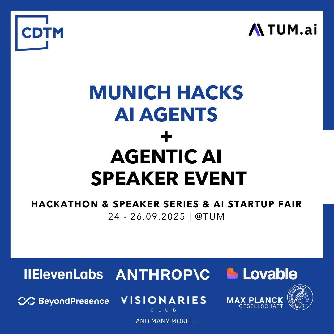 Anthropic Hackathon & Speaker Event – September 24–26 in Munich (by Center for…