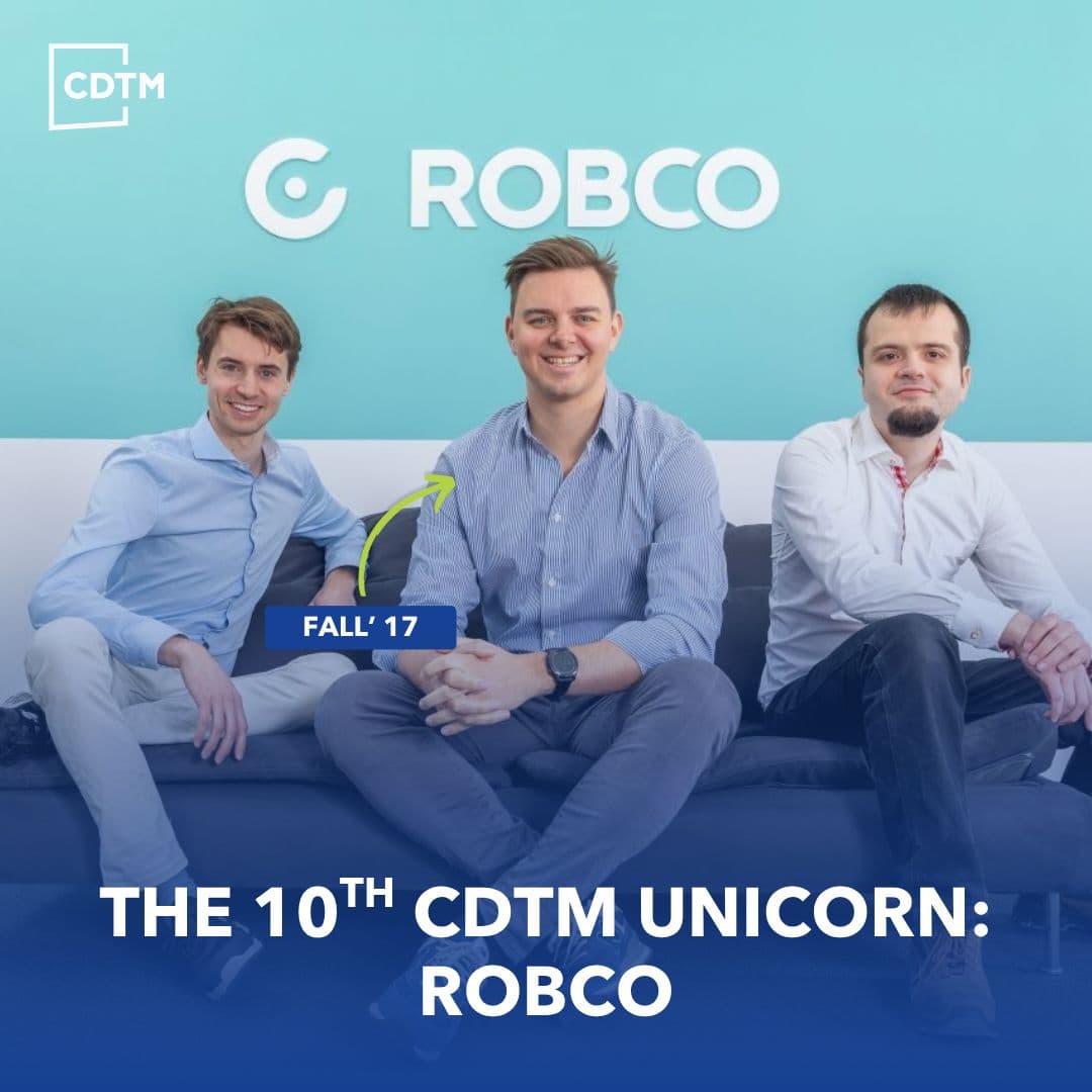 Our 10th CDTM unicorn: RobCo!