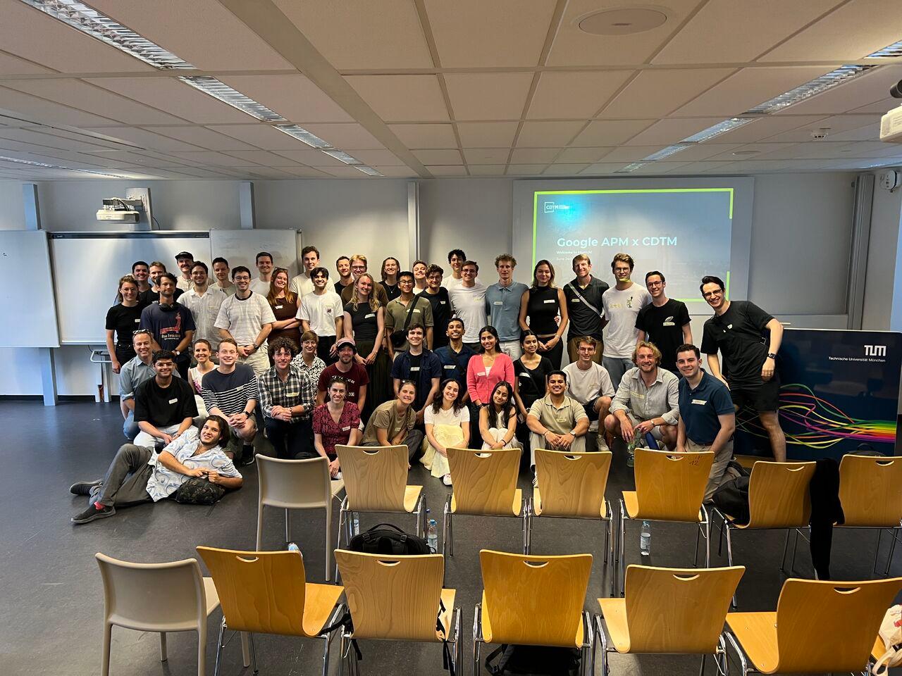 Google APM Program visits CDTM Munich