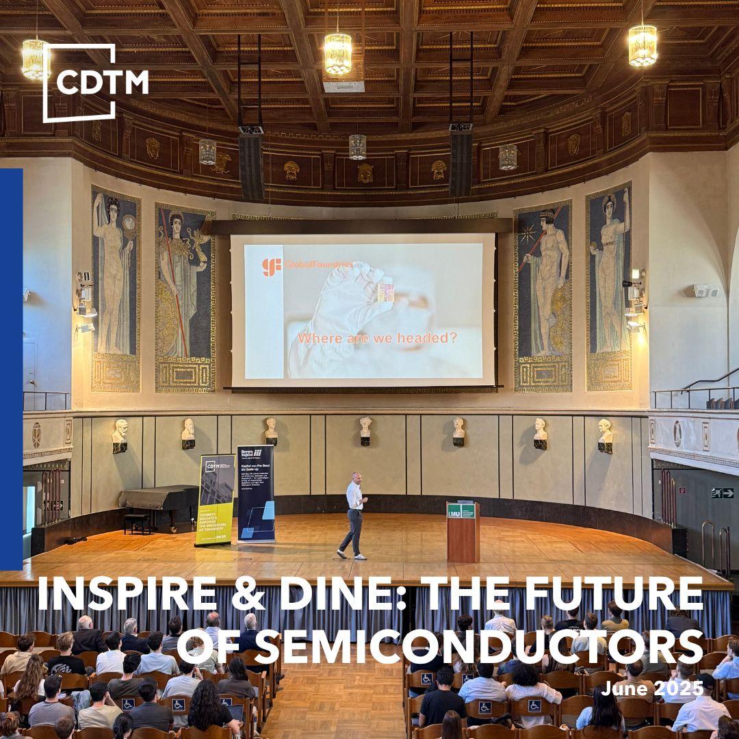 What an incredible evening at the CDTM Inspire & Dine Speaker Series!